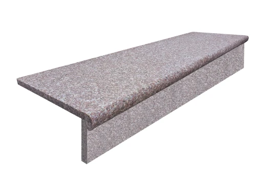 Prejsť na produkt Stupičková súprava - Stupeň + žulová stúpačka G664 Bullnose 135x35x2+2 Bullnose