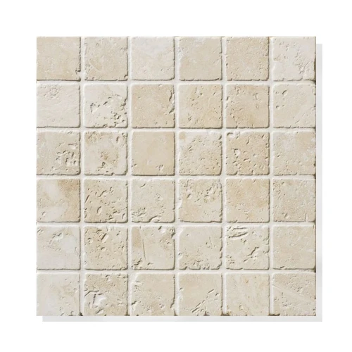 Prejsť na produkt Dekoratívny fasádny kameň Travertín Classic Mix Mozaika 4,8x4,8 cm