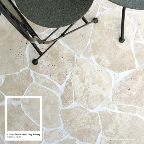 Prejsť na produkt Crazy paving / crazy dlažba SC na terasu, chodník Ivory Classic Mix, tl. 3 cm