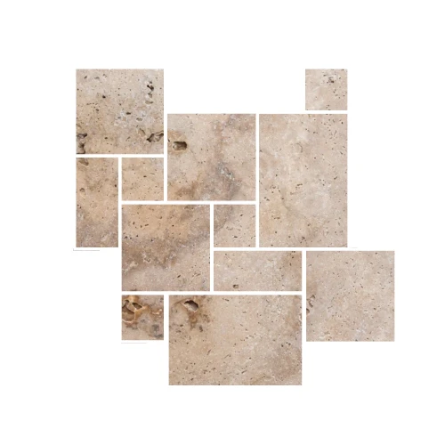 Prejsť na produkt Starožitný Travertín Rustikálny Classic Mix Roman Opus 1 sada = 0,742 m2 | Rímska súprava