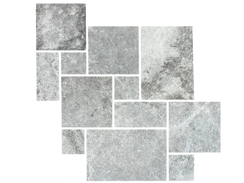 Prejsť na produkt Mramorové dlaždice Tundra Grey, sada = 0,742 m2