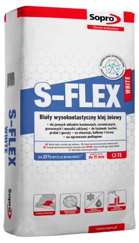 Prejsť na produkt S-Flex White 202 - Biele vysoko flexibilné gélové lepidlo