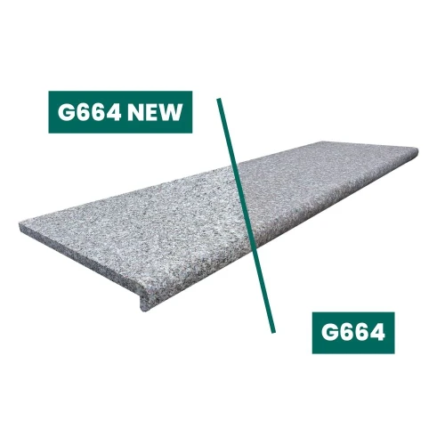 Prejsť na produkt Krok | Flame Granite Step Bullnose G664 NOVINKA 100x35x2 cm
