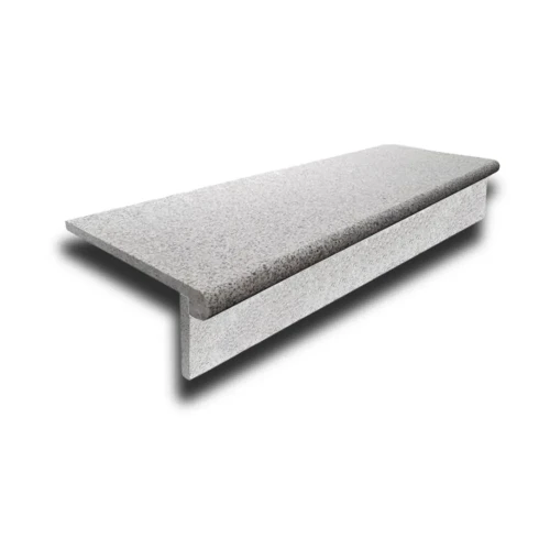 Prejsť na produkt Súprava stupňov - Flamed Step + Granite Riser G603 Bullnose 100x35x2 / 100x15x2