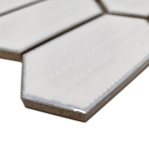 Prejsť na produkt Keramická mozaika White Hexagon leštená 25,3x29,3x0,75 cm