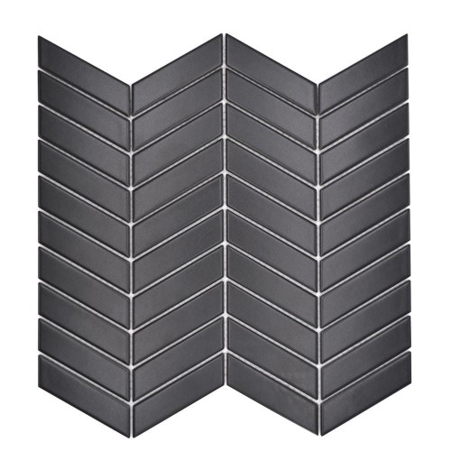 Prejsť na produkt Keramická mozaika Black Herringbone Matte 28,8x30,2x0,6 cm