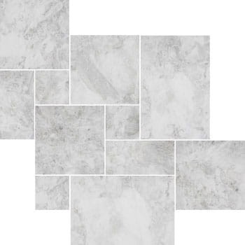 Prejsť na produkt Mramorová dlažba 12 mm Carrara Royal Satin Matte Modular 1 sada = 0,742 m2 | Rímska súprava