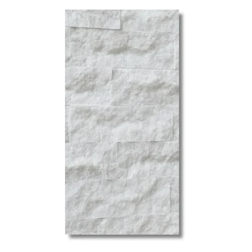 Prejsť na produkt Mramorový dekoračný kameň Pure White Brick 7x30