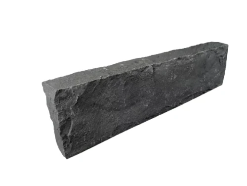 Prejsť na produkt Štiepaná žulová palisáda | G690 Čadičová čierna lemovka 100x20x5 cm