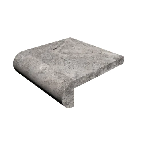 Prejsť na produkt Travertín 3-5cm Okrajový kameň Silver Greige 40,6x61 | Prerobte lemovanie bazénov