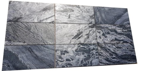 Prejsť na produkt Striebornošedá kremenná dlaždica, leštená, 60x30x1,2