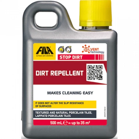 Prejsť na produkt FILA STOP DIRT 500 ml impregnácia na prírodnú kameninu a lappato kameninu