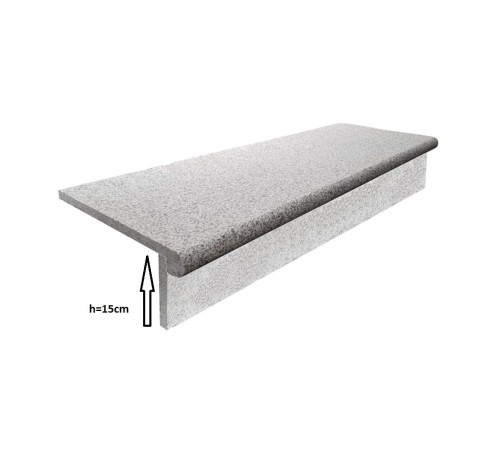 Prejsť na produkt Set Step - Step + Riiser Granite G603 120x35x2 / 120x15x2