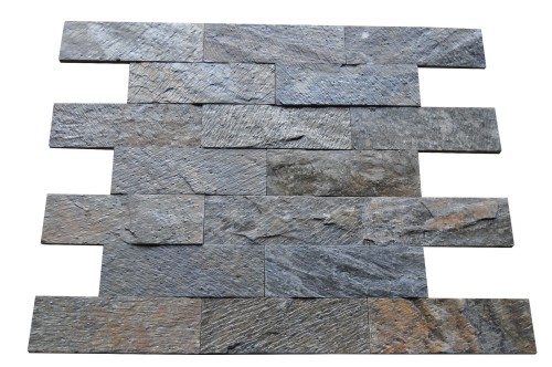 Prejsť na produkt Fasádno-dekoračný kremencový kameň Deoli Green 30x60