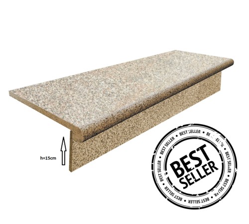 Prejsť na produkt Set Step - Step + Riiser Granite G682 120x35x2 / 120x15x2